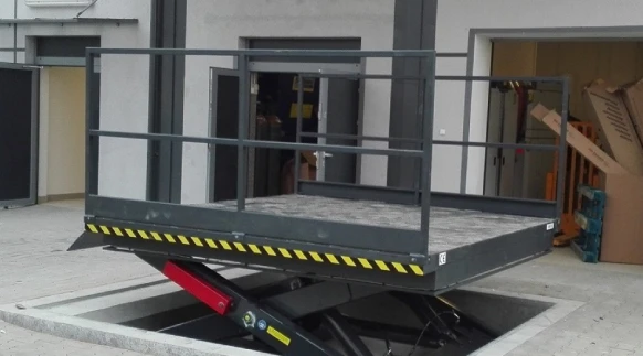 Realizacja podnośnika nożycowego w Wolbromiu